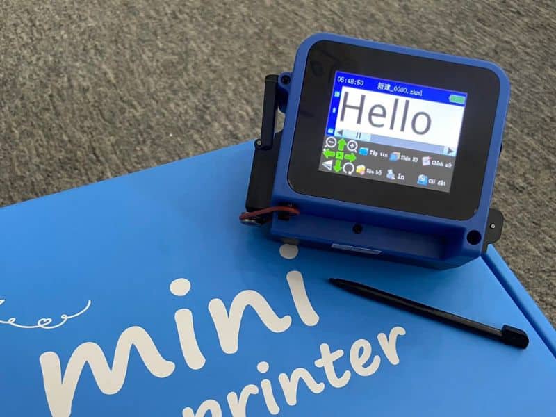 Máy in date cầm tay CHT - máy mini cầm tay