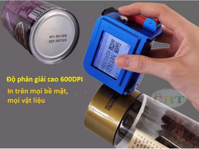 Máy in date cầm tay mini mang mang tới hiệu quả sử dụng ấn tượng
