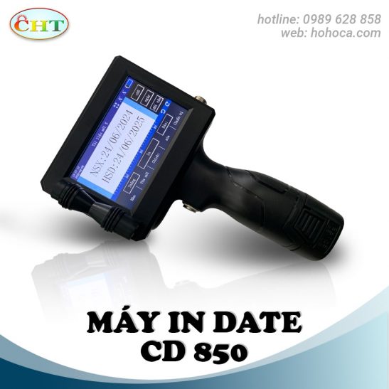 Máy in date cầm tay CD850