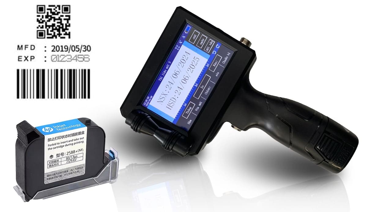 Máy in date và mã vạch